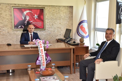 Kaymakamımız Dr. Emre Nebioğlu'na Hoş Geldin Ziyareti